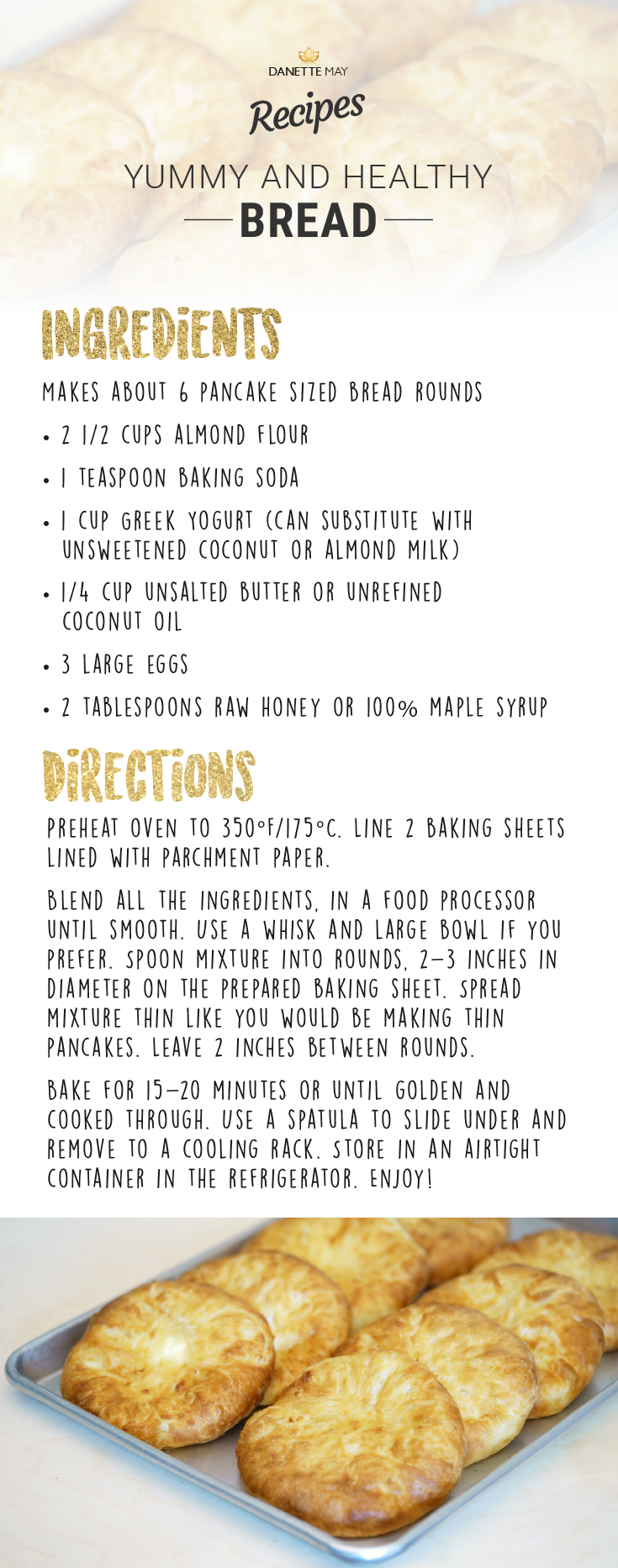 Yummy & Healthy Bread Recipe