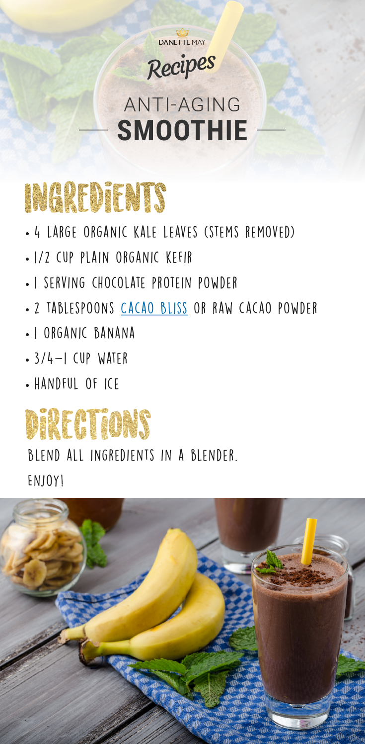 anti aging smoothie receptek)
