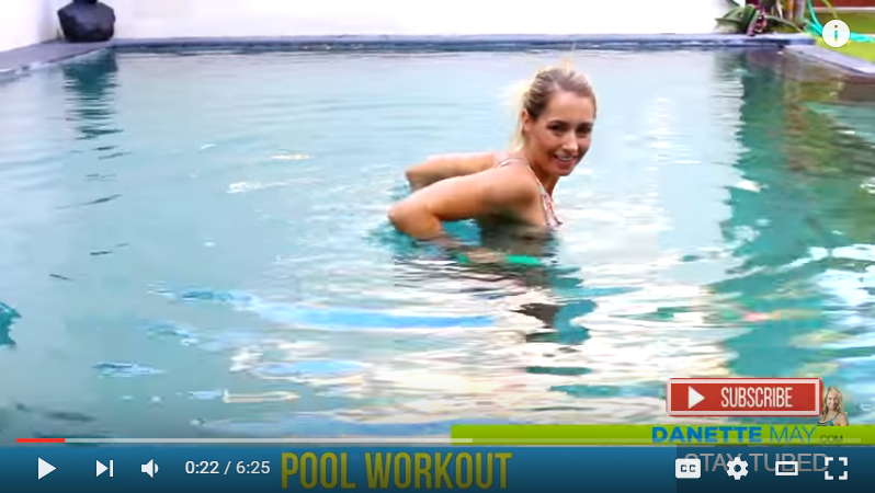 Fat Blasting Pool Workout - Danette May