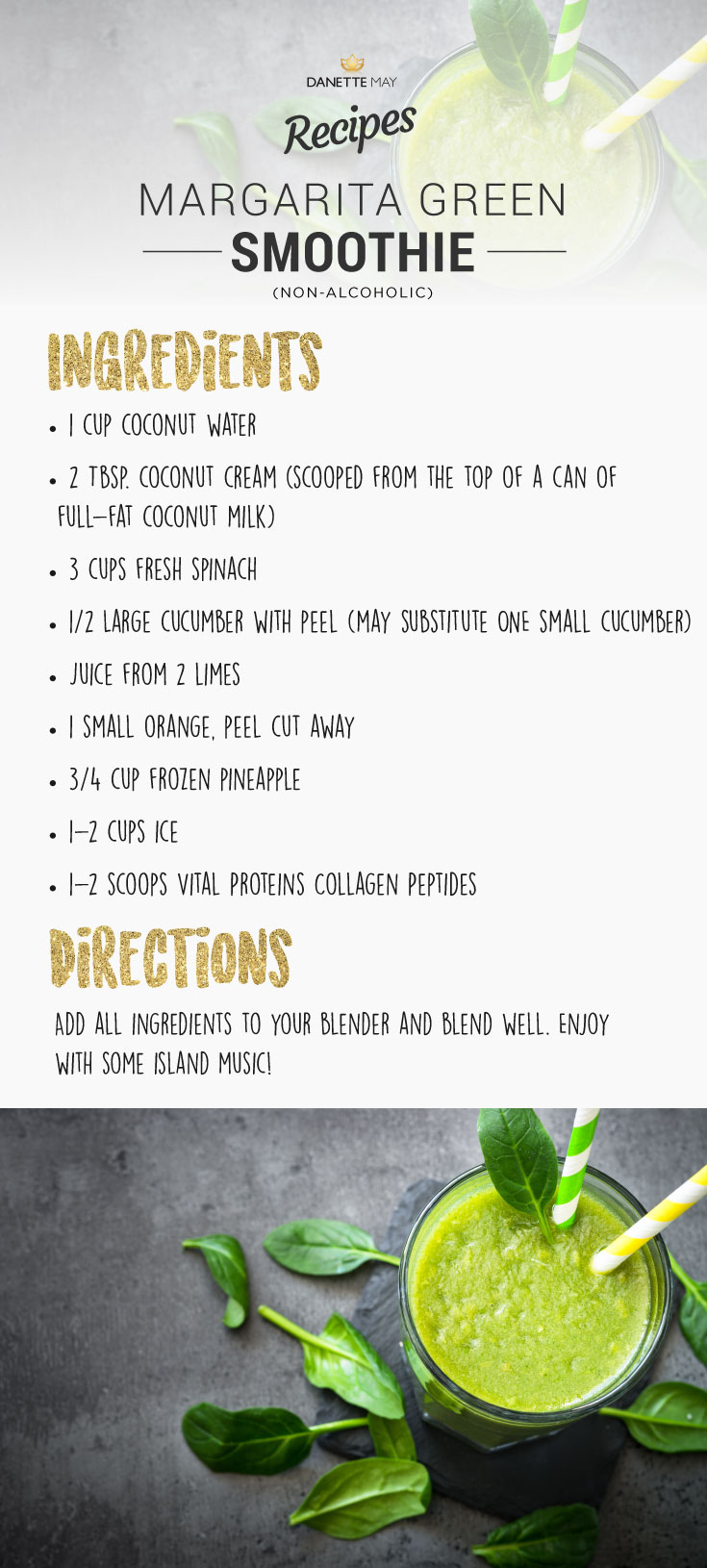 margarita green smoothie recipe