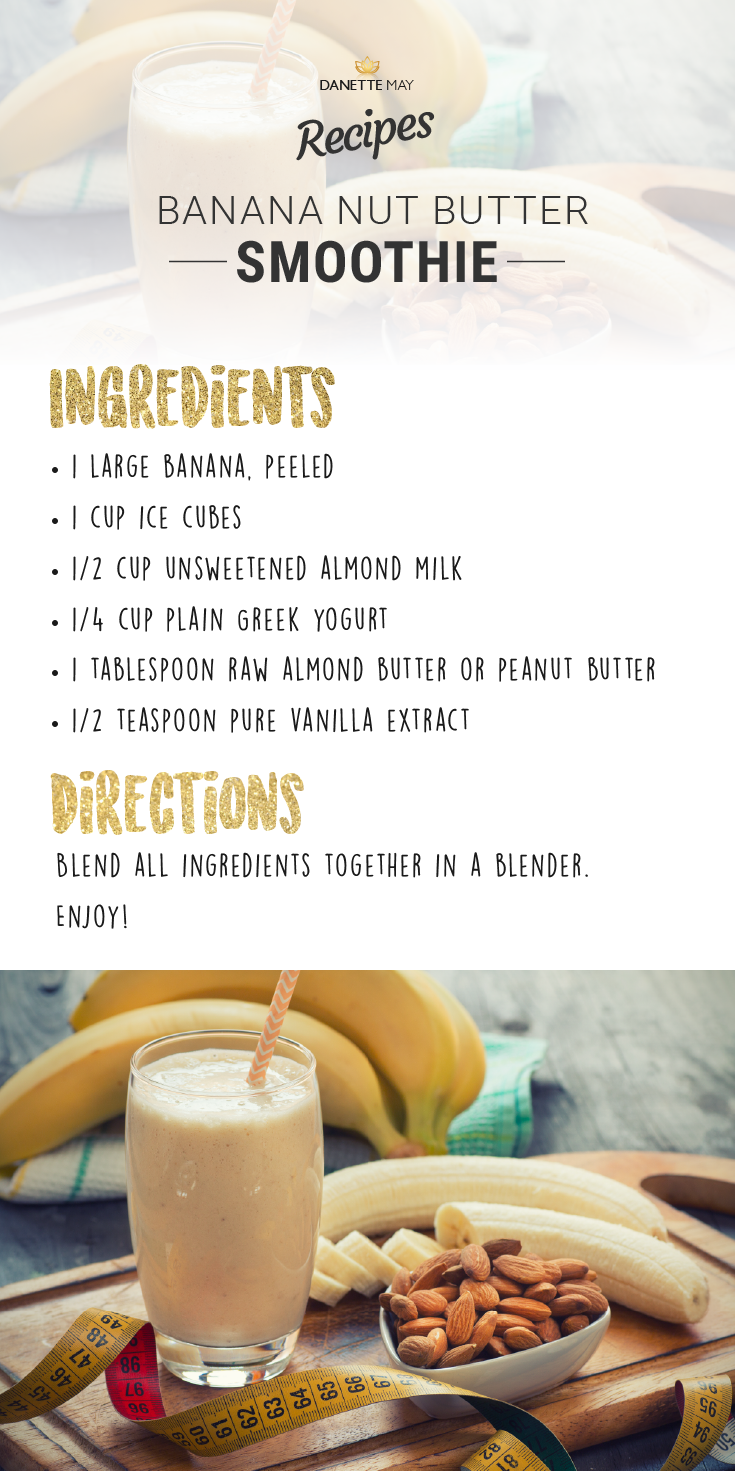 Banana Almond Butter Smoothie recipe 