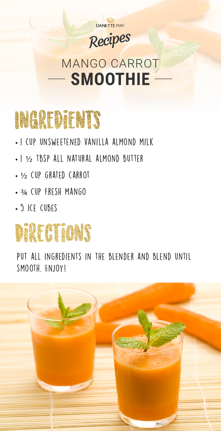 Danette May Mango Carrot Smoothie Recipe