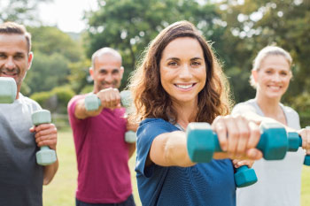 people exercising in the park reasons exercise