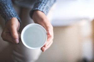 warm water to help gut health