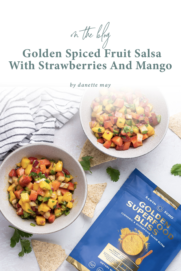 Golden Spiced Fruit Salsa Recipe With Strawberries